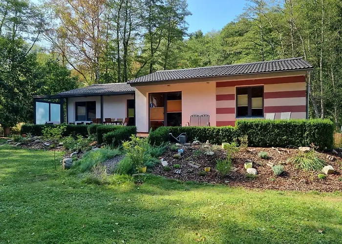 Rehblick - Direkt In Der Natur, Mit Lesezimmer Und Zwei Terrassen פרידריכרודה