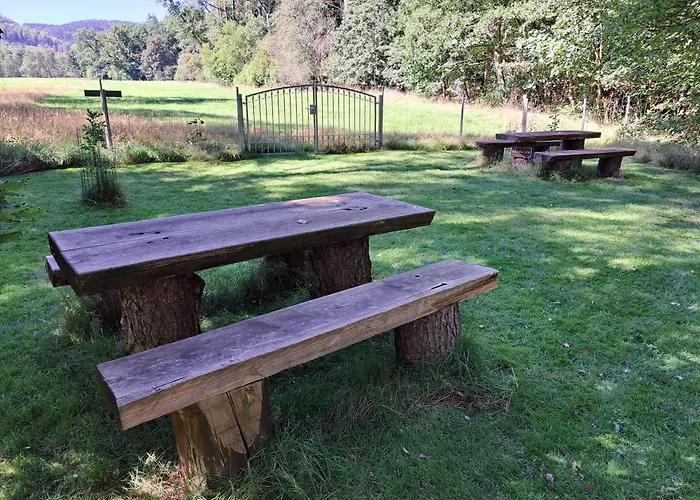 Rehblick - Direkt In Der Natur, Mit Lesezimmer Und Zwei Terrassen * Фридрихрода